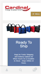 Mobile Screenshot of cardinalbagsupplies.com